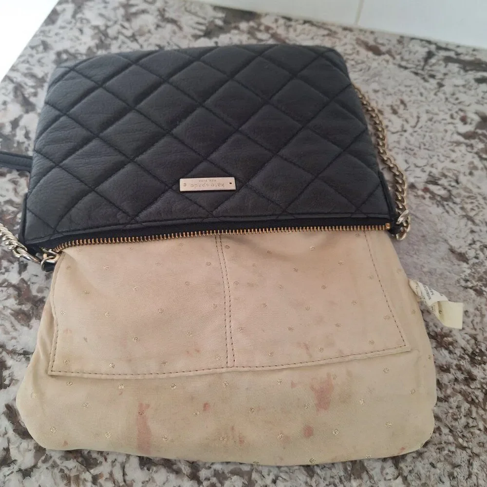 Kate‎ Spade  Leather Quilted crossbody